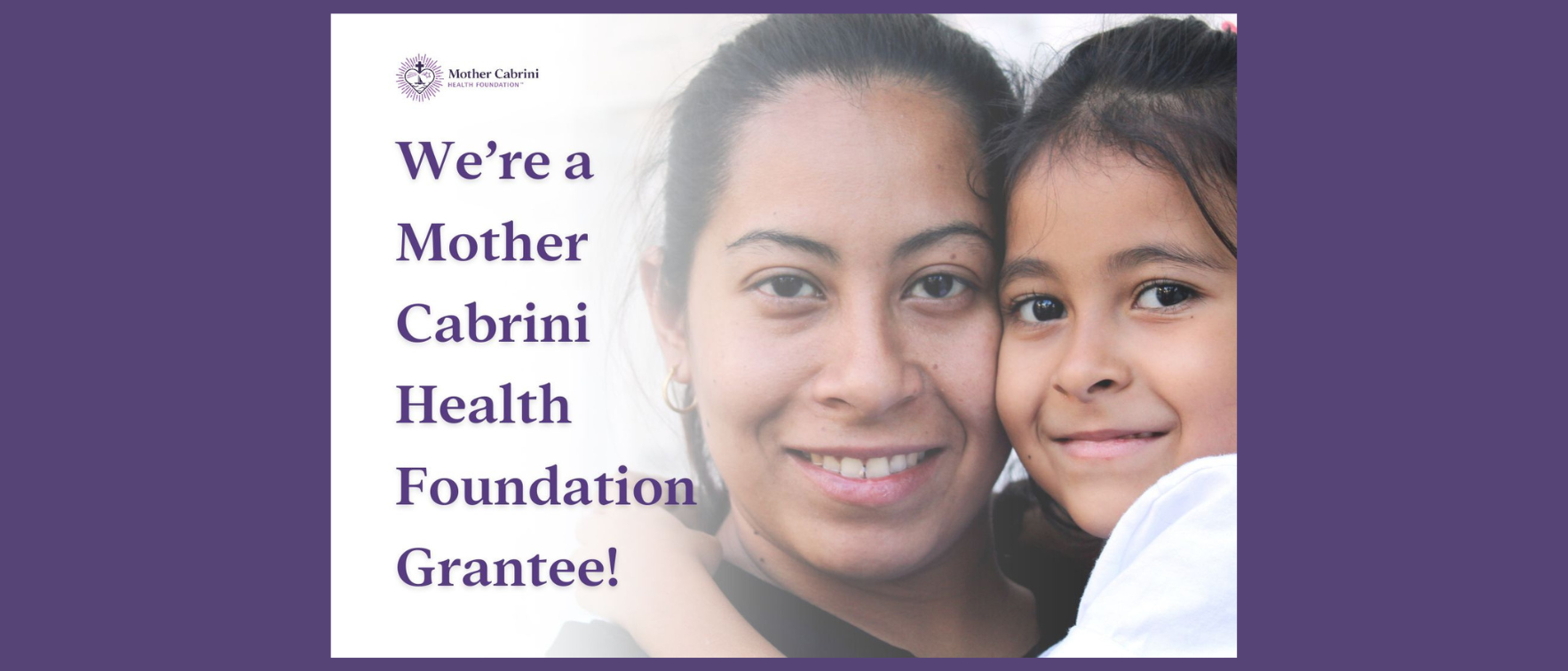CancerConnects is a Mother Cabrini Health Foundation Grantee!